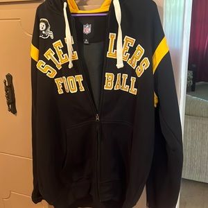 Steelers football hoodie sz xl